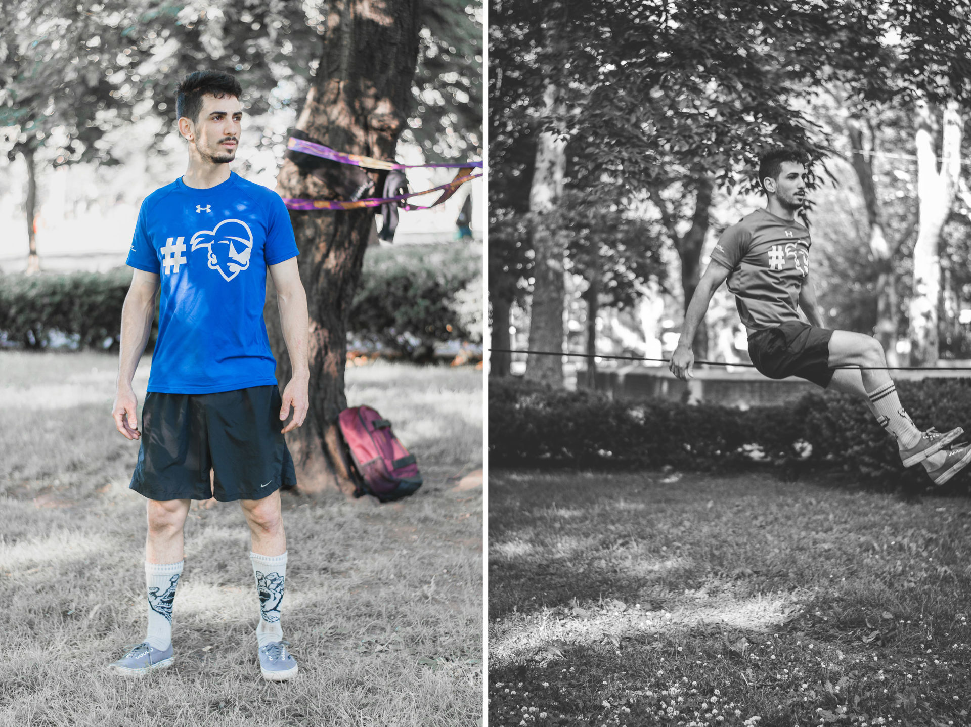 Foto Antônio de Lucca praticando Slackline no Park Foto Antônio de Lucca praticando Slackline no Park - Imagem 46